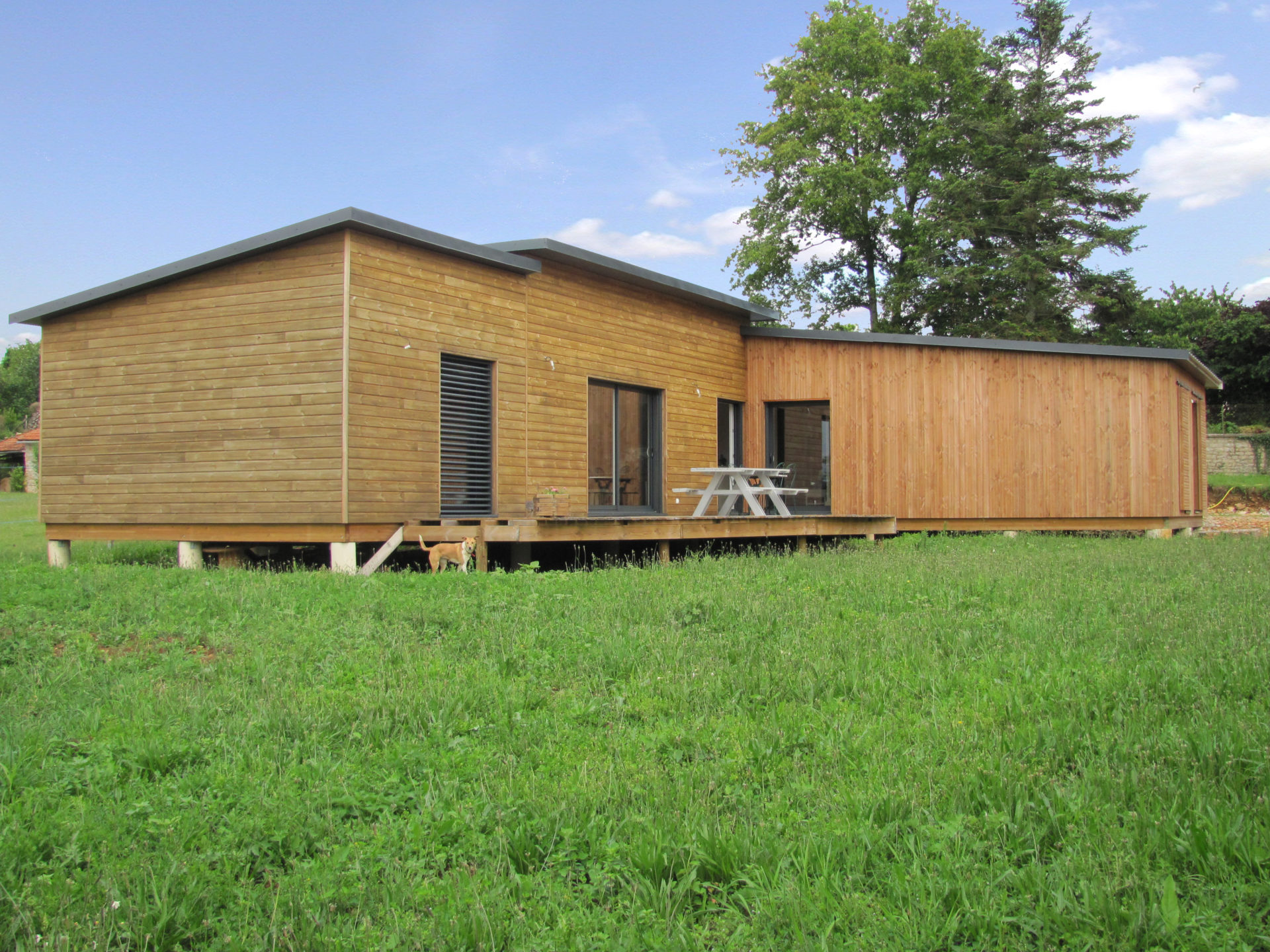 Maison bois de 127 m² à Melle (Deux-Sèvres, 79)